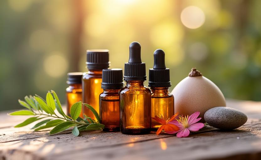 Aromaterapia con aceites esenciales
